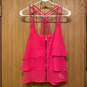 Material Girl pink top